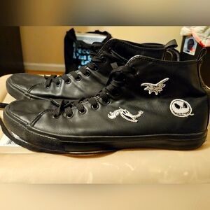 Disney Nightmare Before Christmas Black High Tops Sneakers Size 13